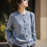 Chunky-Knit Alpaca-Blend cardigan