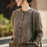 Chunky-Knit Alpaca-Blend cardigan