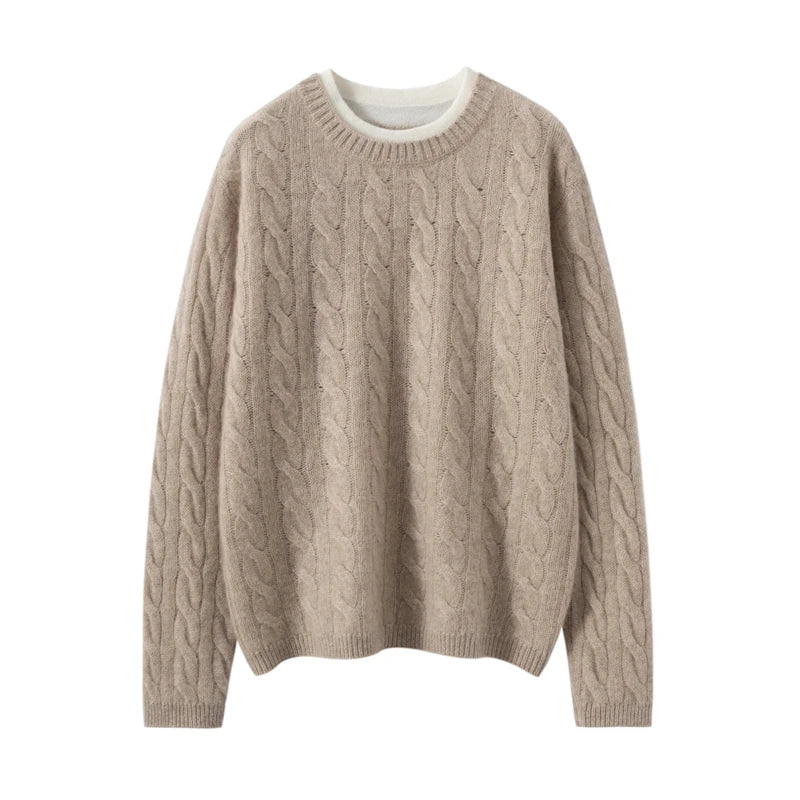 Margot Cable Cashmere Sweater