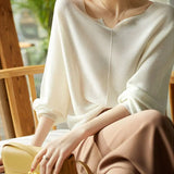 Madison Draped Knit Sweater Top