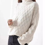 Cambria Cable Turtleneck Sweater