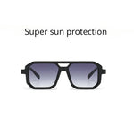 Stark Square Retro Shades in Camel — Sunglasses