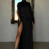 Women’s Draped Two-Piece Skirt Set