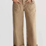 Candace High-Waist Wide-Leg Denims