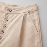 Everly Cotton Wide-Leg Pant