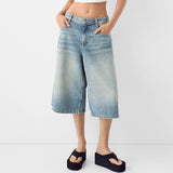 Devon Denim Bermuda shorts
