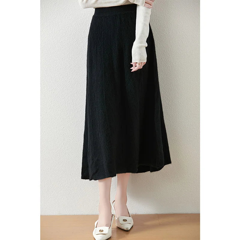 Elowen Merino Knit Skirt