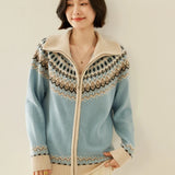 Strathan Cashmere Zip-Up