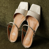 Venice Italian Leather Wide-Fit Heel