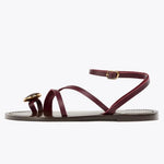 Riviera Rhinestone Flat Sandals — Sandals