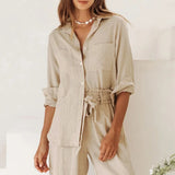 The Oversized Pocket Linen Shirt