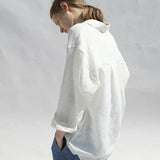 Oversized Linen Blouse