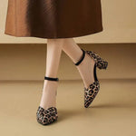 Nairobi Zebra Print Heel — Heels