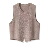 Mary Classic Wool Knit Vest