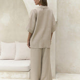 Hannah Cotton Two-Piece Set