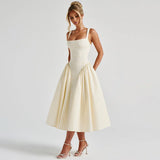 Como A-Line Midi Dress