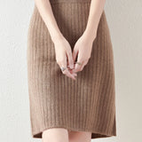 Camilla Merino Wool Midi Skirt