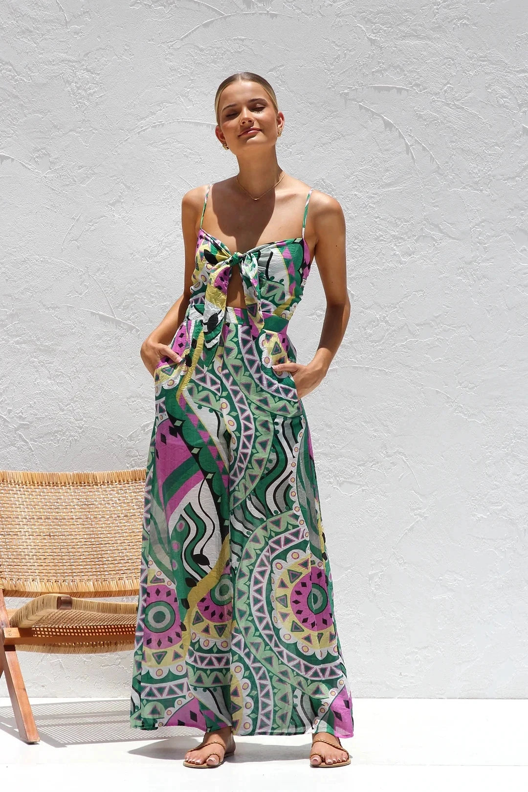 The Abstract Cocktail Party One-Piece