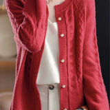 New London Pearl Button Cardigan