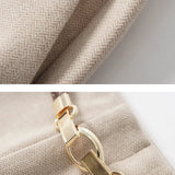 Milano Wide Leg Wool Trousers