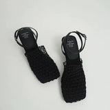 Fallon Mesh Weave Heels
