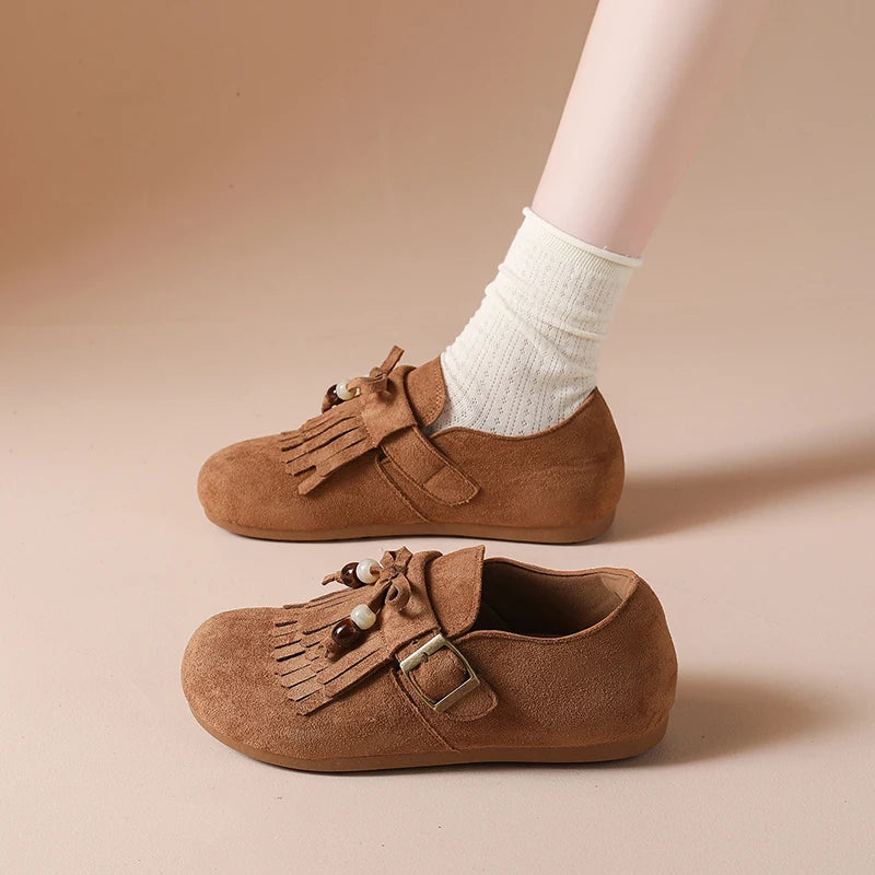 Marlowe Fringe Bead Loafers