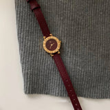 Lacceti Maroon Collection Watches