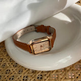 Delmere Leather Strap Watch