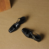 Ravello Italian Leather Cross-Strap Heel
