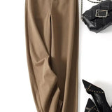 Milano Wide Leg Wool Trousers