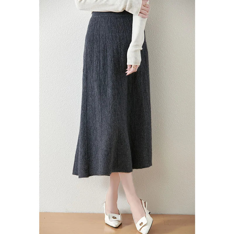 Elowen Merino Knit Skirt