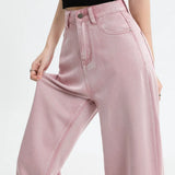 Cecile Auclair Pink Denim Jeans