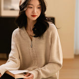Elinsborg Cashmere Hooded Cardigan