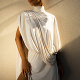 Women’s Draped Two-Piece Skirt Set