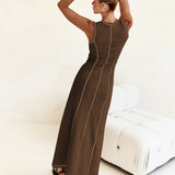 Mireya Women’s Sleeveless Knit Maxi