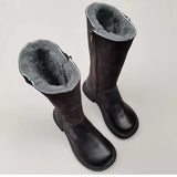 Aubrey Shearling Riding Boots