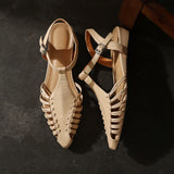 Portofino Italian Leather Pointed Slingback Sandal