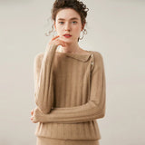 Maribel Buttoned Cashmere Sweater
