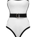 Capri Contrast One-Piece — Swimwear