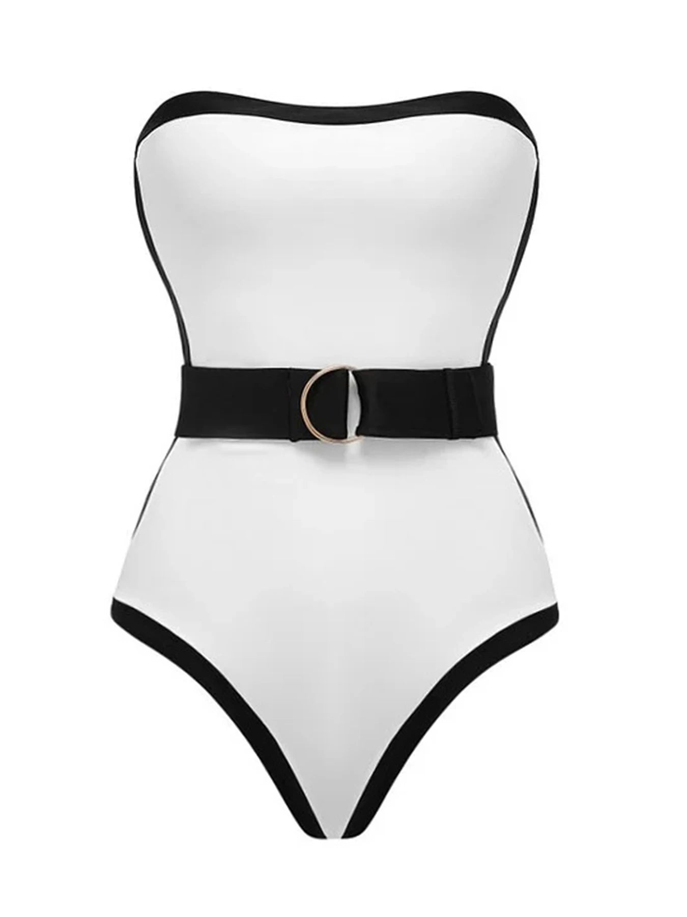 Capri Contrast One-Piece — Swimwear