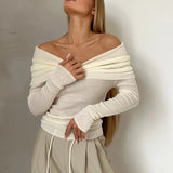 Orvieto Off-Shoulder Knit Top