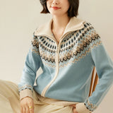 Strathan Cashmere Zip-Up