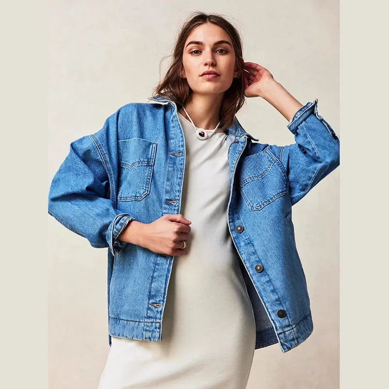 Seaforth Washed Denim Jacket – Lacceti Seaforth Washed Denim Jacket – Lacceti