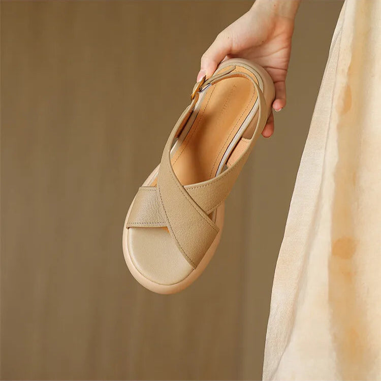 Emery Soft Crossband Slides