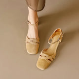 The Arden Suede Heel