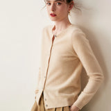 Ashford Cashmere Crew Cardigan