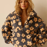 Dahlia Fleece Half-Zip Pullover