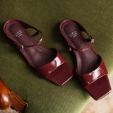 Venice Italian Leather Wide-Fit Heel