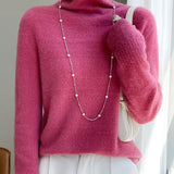 Élodie Stacked-Collar Sweater
