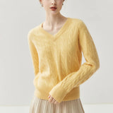 Ondine V-Neck Cashmere Pullover